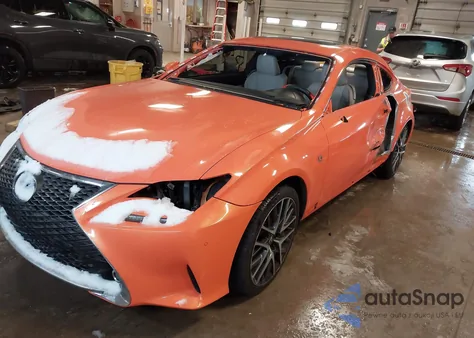 2015 Lexus Rc 350 z USA, uszkodzony, nr VIN JTHHE5BC8F5008690